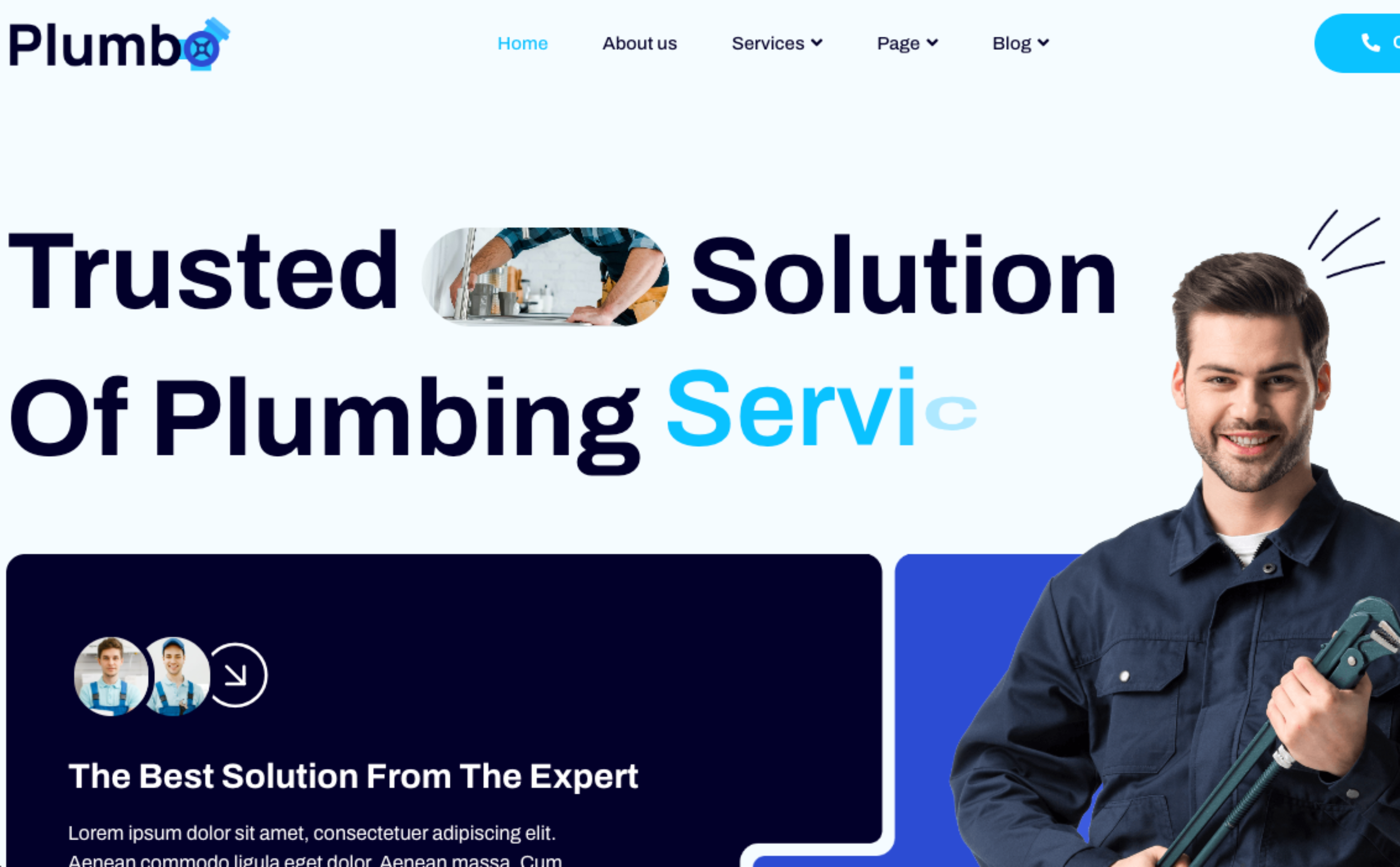 Plumbo – Plumbing Services Elementor