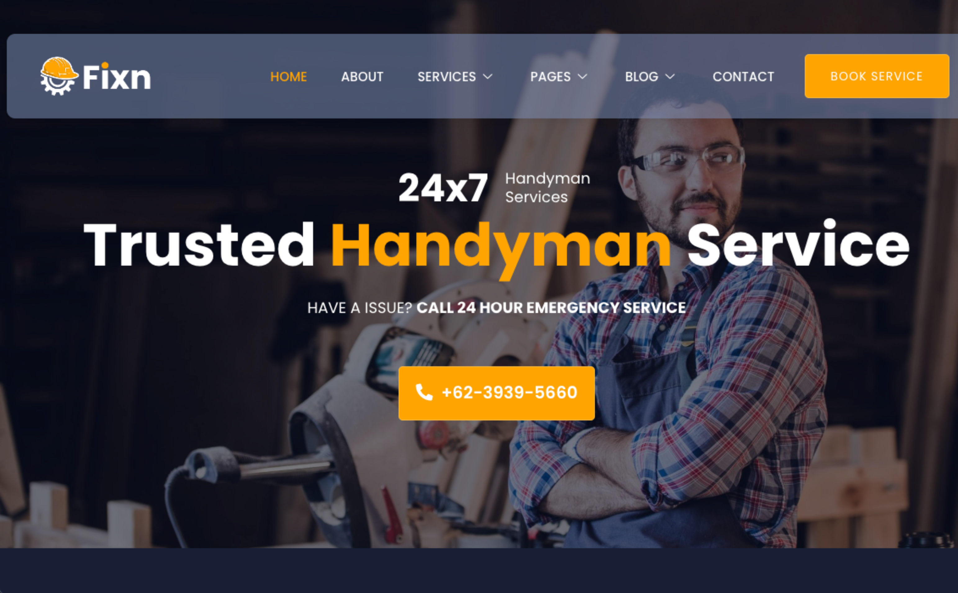 Fixn – Handyman & Repair Service Elementor